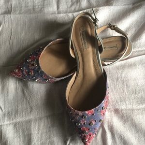 New Raphaella Booz sling back pointy flats